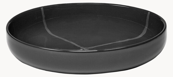 Sada porcelánových hlubokých talířů s reaktivní glazurou Zuma, 2 díly