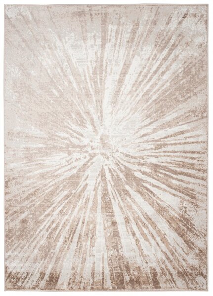 Makro Abra Moderní kusový koberec PORTLAND D149E hnědý bílý Rozměr: 120x170 cm
