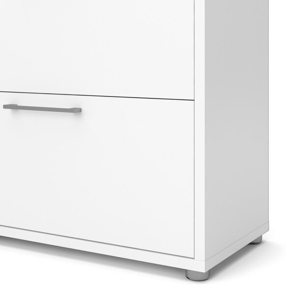 Skříň Modulo 89 x 40 x 113 cm, zásuvky, bílá