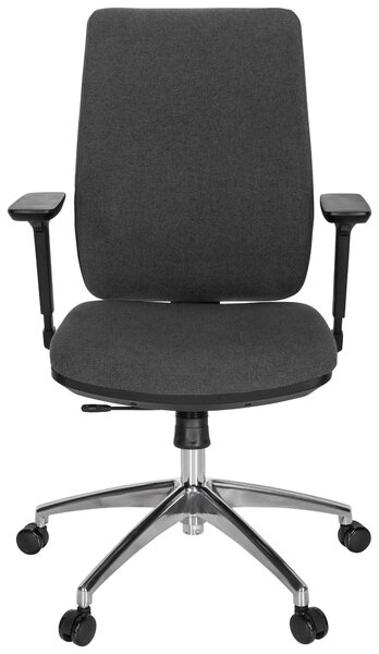 OTOČNÁ ŽIDLE, plochá tkanina, tmavě šedá MID.YOU - Online Only kancelářské židle, Online Only