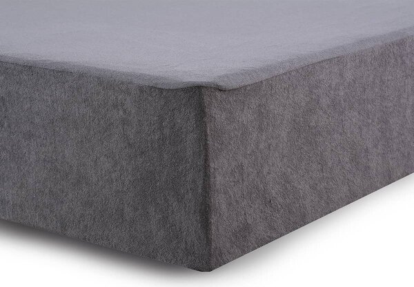 XPOSE® Froté nepropustný chránič matrace - tmavě šedý 60x120 cm
