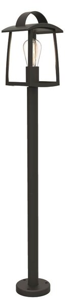 Venkovni stojací lampa KELSEY, 1xE27, 40W, lucerna, černá, IP44