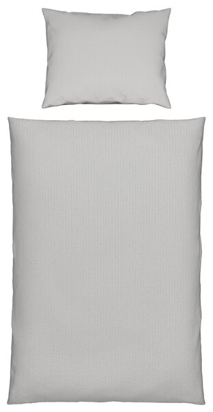 POVLEČENÍ, krep, šedá, 140/200 cm Esposa - Povlečení