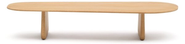 Konferenční stolek z dubového dřeva v přírodní barvě 64x146 cm Pirita – Kave Home