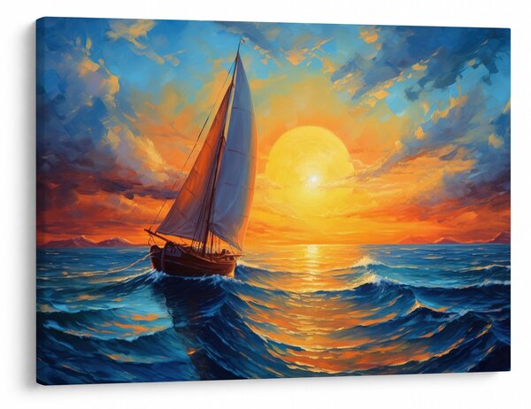 Obraz - Plachetnice (70x50 cm)