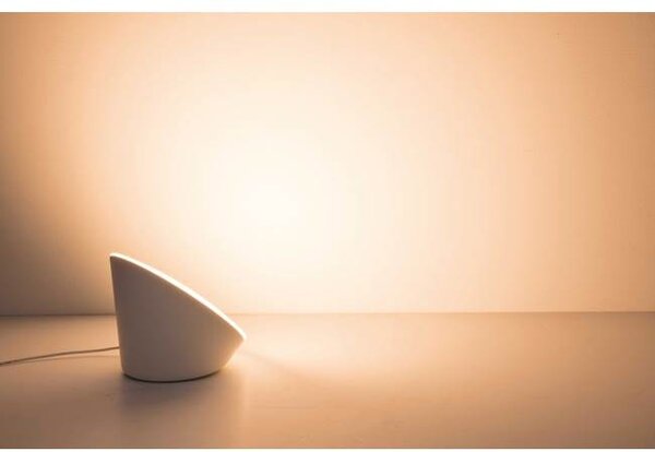 Chytrá stmívatelná LED lampa PIALA s funkcí RGB, 8,7W, kulatá, bílá