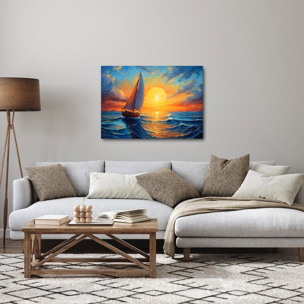 Obraz - Plachetnice (70x50 cm)