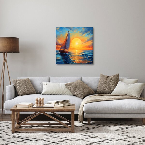 Obraz - Plachetnice (30x30 cm)