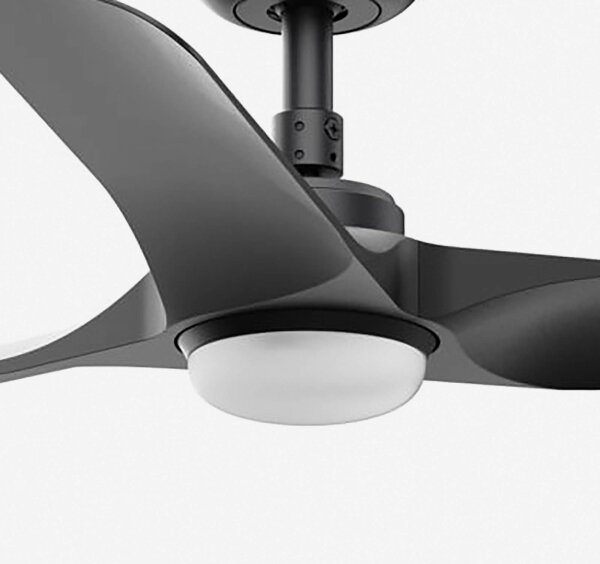 FARO 33825WT1S - LED Stm. ventilátor HEY S 10W/230V CCT pr. 90 cm černá WT + DO