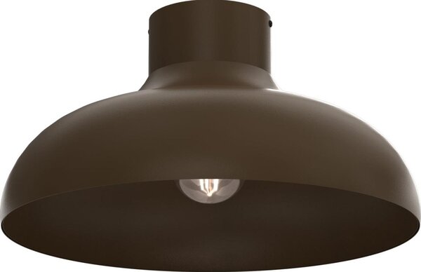 Stropní svítidlo BASCA 1xE27/15W/230V pr. 40 cm hnědá