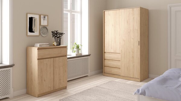 Šatní skříň Simplicity II, hikora jackson
