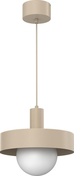 Lustr na lanku CANAN 1xE27/15W/230V pr. 29 cm béžová