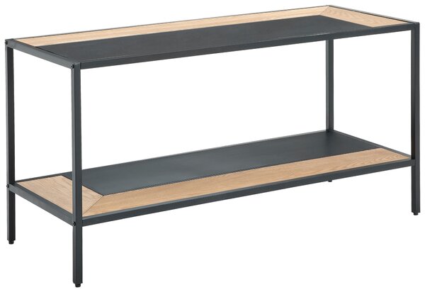 KONZOLOVÝ STOLEK, přírodní barvy, černá, dřevo, kov, kompozitní dřevo, 120/60/47 cm MID.YOU - Online Only konferenční stolky, Online Only