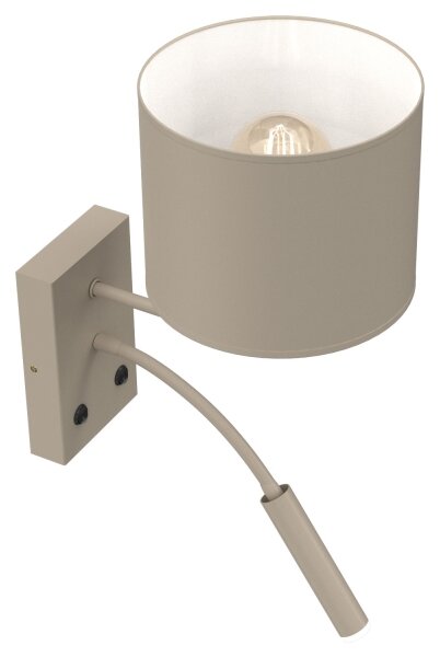 Nástěnná lampa ARDEN 1xE27/15W/230V + 1xG9/8W béžová