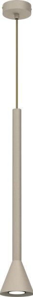 Lustr na lanku MAZZO 1xGU10/8W/230V béžová