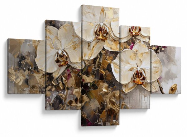 Obraz - Orchideje (125x70 cm)