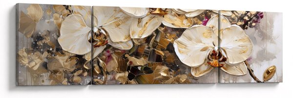 Obraz - Orchideje (170x50 cm)