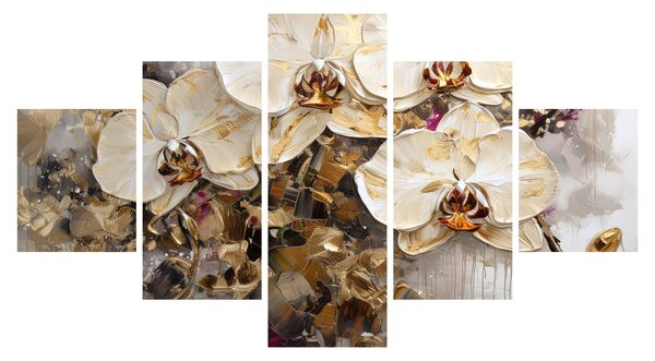 Obraz - Orchideje (125x70 cm)