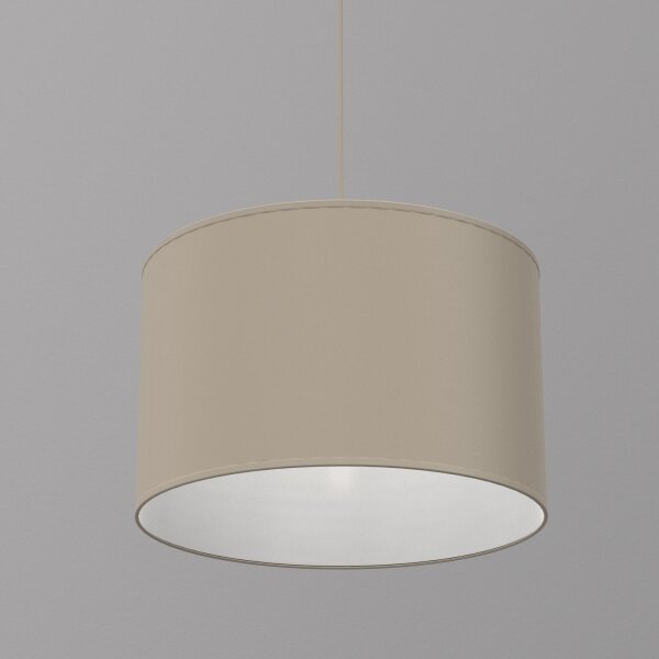 Lustr na lanku ARDEN 1xE27/15W/230V pr. 40 cm béžová