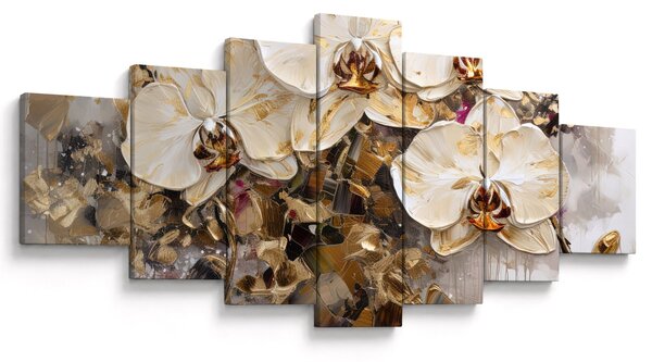 Obraz - Orchideje (210x100 cm)