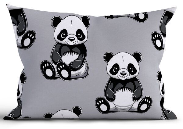 MK Lůžkoviny Bavlněný povlak na polštář Renforcé 40 x 60 cm - Panda