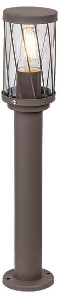 Rabalux venkovní sloupkové svítidlo Budapest E27 1x MAX 40W hnědá IP44 8889