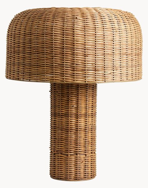 Stolní lampa z rákosu Atum