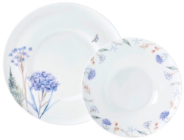 JÍDELNÍ SOUPRAVA jemný kostní porcelán (fine bone china) keramika Novel - Kolekce nádobí