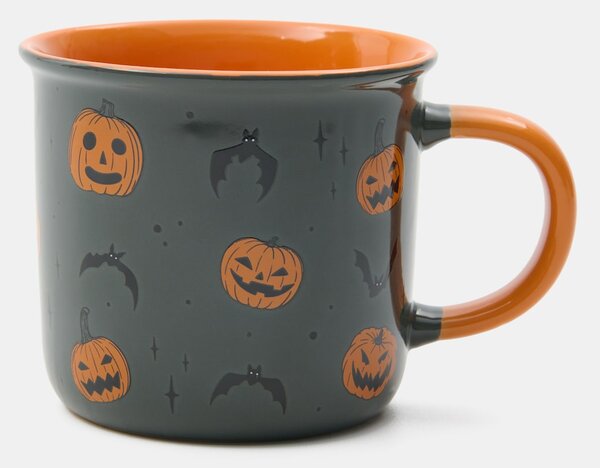 Sinsay - Keramický hrnek s halloweenským motivem - vícebarevná