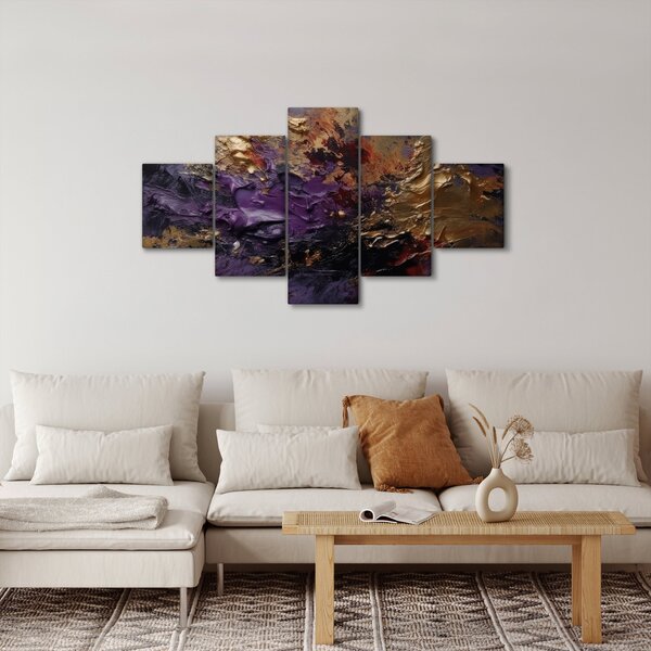 Obraz - Texturovaná abstrakce (125x70 cm)