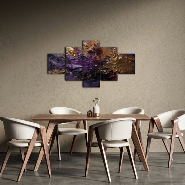 Obraz - Texturovaná abstrakce (125x70 cm)