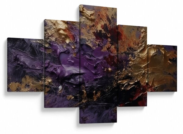 Obraz - Texturovaná abstrakce (125x70 cm)