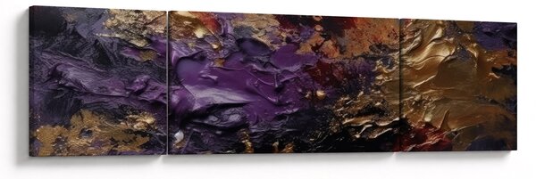 Obraz - Texturovaná abstrakce (170x50 cm)