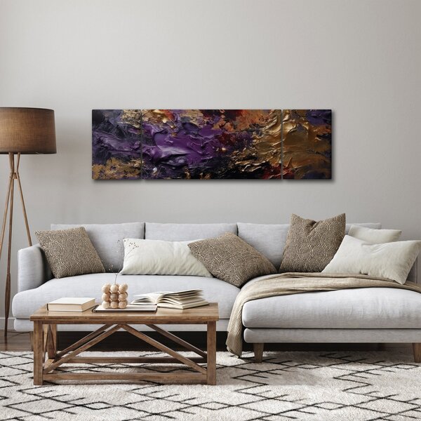 Obraz - Texturovaná abstrakce (170x50 cm)