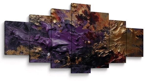 Obraz - Texturovaná abstrakce (210x100 cm)
