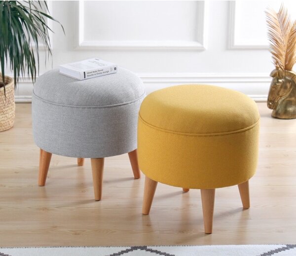 Taburet PIXI pr. 40 cm žlutá