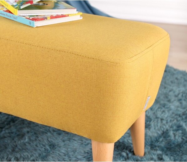 Taburet PIXI 32x61 cm žlutá