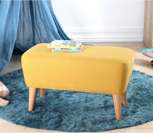 Taburet PIXI 32x61 cm žlutá