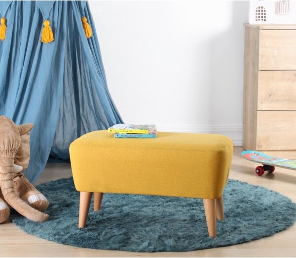 Taburet PIXI 32x61 cm žlutá