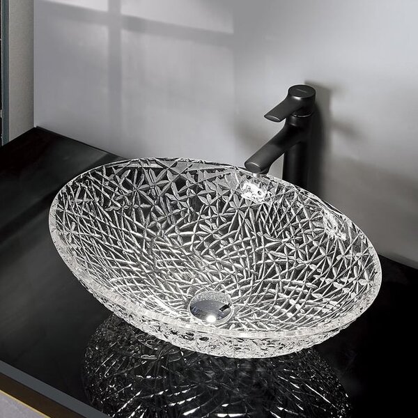 Sapho Beauty umyvadlo 50x36 cm oválné na pult lesk TY305CL