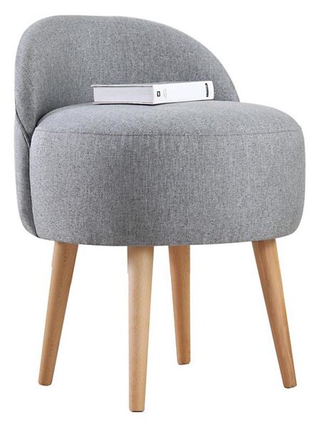 Taburet NIKI pr. 46 cm šedá