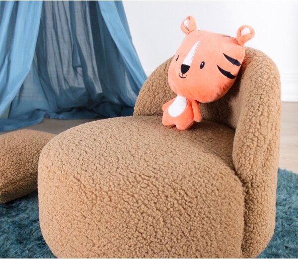 Dětské křeslo PIXI pr. 46 cm hnědá