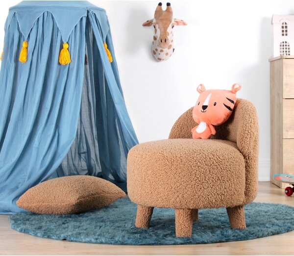Dětské křeslo PIXI pr. 46 cm hnědá