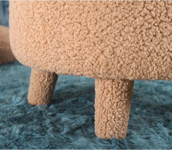 Dětské křeslo PIXI pr. 46 cm hnědá
