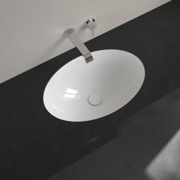 Villeroy & Boch 4A550001 - Zápustné umyvadlo LOOP&FRIENDS 56x38 cm keramika/bílá