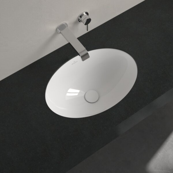 Villeroy & Boch 4A540001-Zápustné umyvadlo LOOP&FRIENDS 48,5x32 cm keramika/bílá