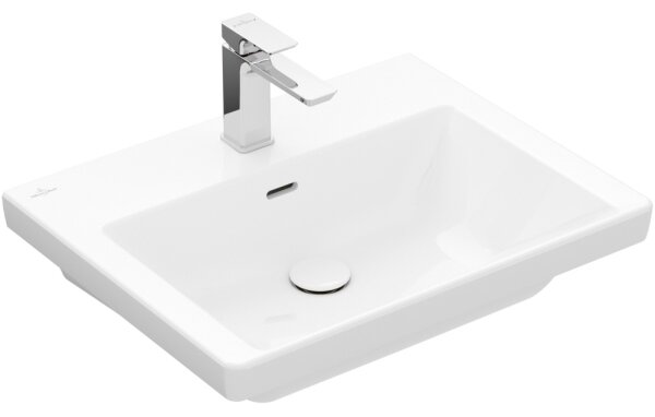 Villeroy & Boch 4A706001 - Závěsné umyvadlo SUBWAY 3.0 60x47 cm keramika/bílá