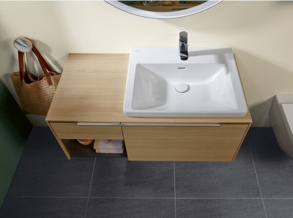 Villeroy & Boch 4A706001 - Závěsné umyvadlo SUBWAY 3.0 60x47 cm keramika/bílá