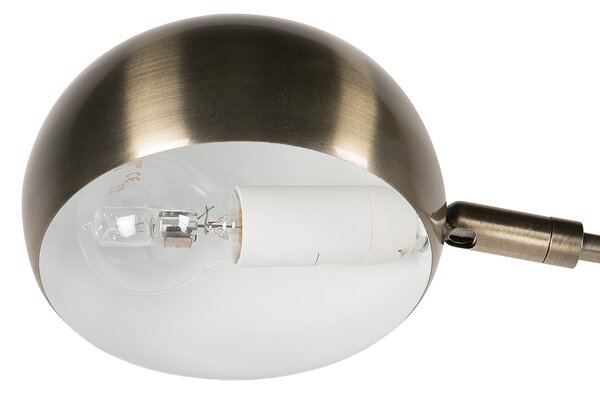 Stojací lampa FLINDERS Nastavitelná Kov Zlatá