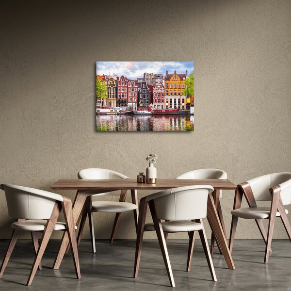 Obraz - Amsterdam, taneční domy (70x50 cm)